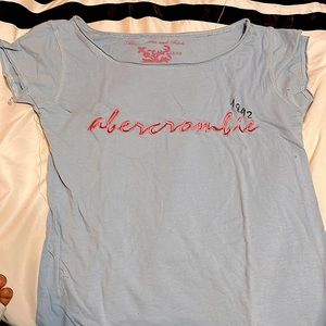 Blue Abercrombie shirt